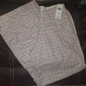 Pink Plaid Pajama Pants